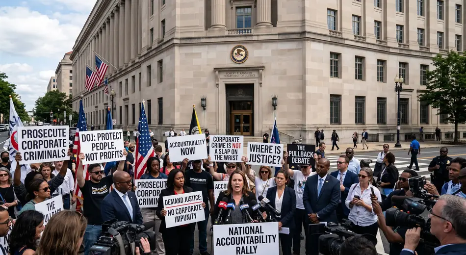 Justice Department Pulls Back on Corporate Crime Prosecutions, Sparking Accountability Debate