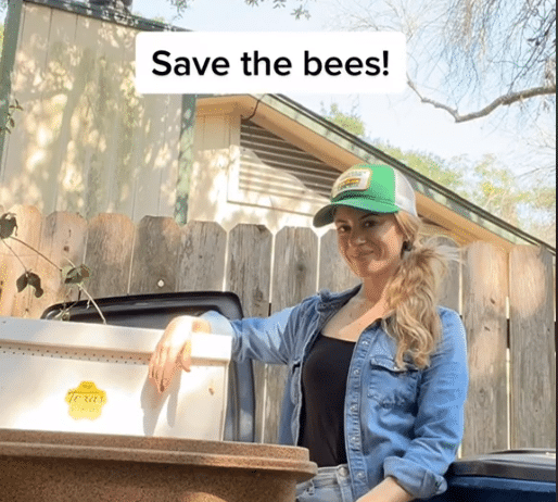 The Texas beekeeper with 10 million TikTok followers who doesn’t wear protective gear