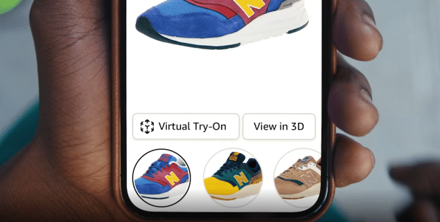 Amazon's Virtual Try-On for Shoes