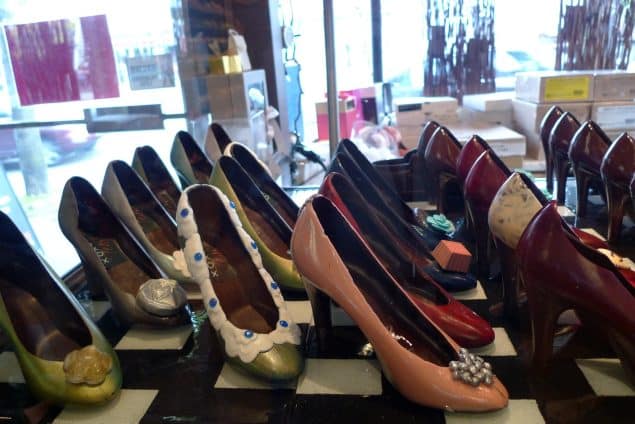 Chocolate shoes