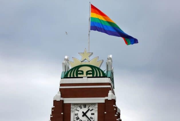 Starbucks Pride Flag