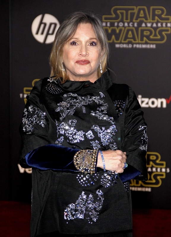 Star Wars actress Carrie Fisher