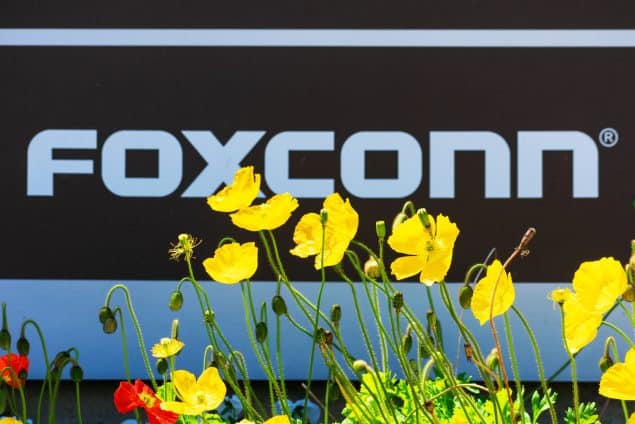 Foxconn sign