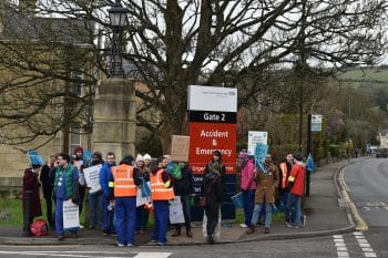 NHS junior doctors strike