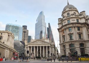 The Royal Exchange and Bank of England