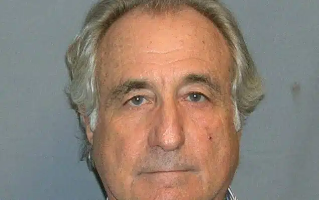 Bernie Madoff police mugshot