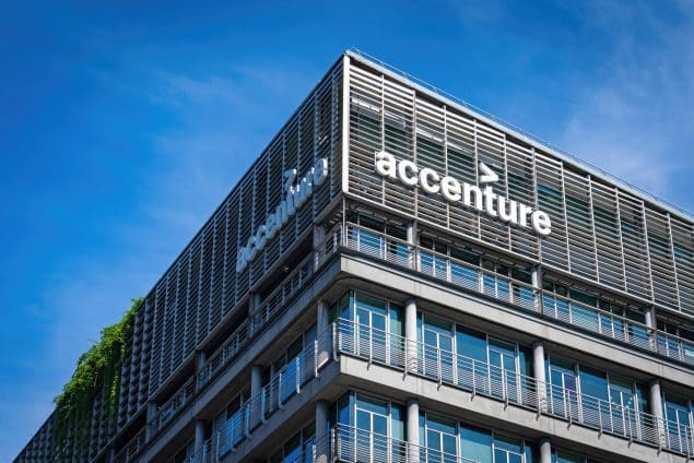 Accenture office building in Paris