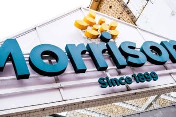 Morrisons supermarket close-up logo
