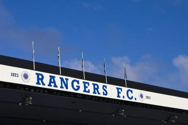 Rangers FC stand