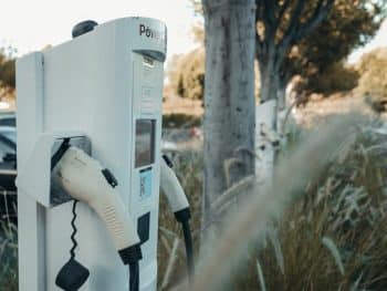 An electric vehicle charger
