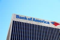 Sign of the Bank of America
