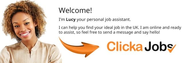 ClickaJobs.com's new AI advisor Lucy.