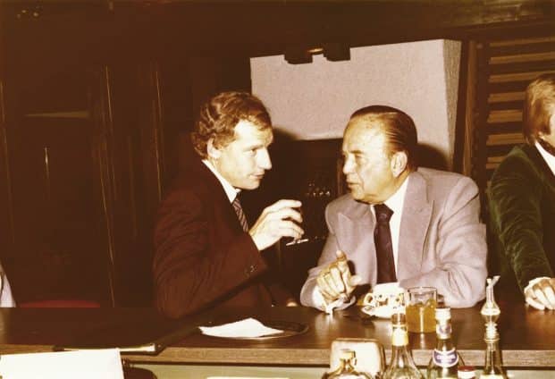 Ray Kroc and Jürgen Knauss