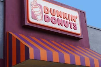 A Dunkin' Donuts store