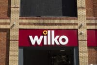 Wilko sign on Coventry, Warwickshire store facade
