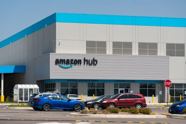 Amazon Hub Pick-up and Delivery Facility Exterior