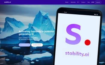 Stability AI website