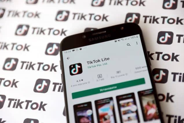 TikTok Lite app