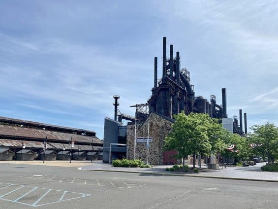 The Old Bethlehem Steel  Mill