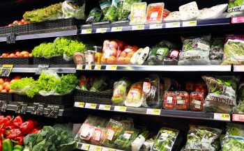 Vegetables at the supermarket