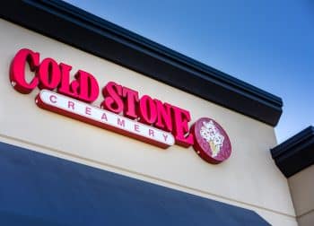 Cold Stone Creamery ice cream shop